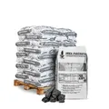 Produktbild: Premium Steinkohle Nuss 25–60 mm 1000kg Palette – 50x20kg Säcke Heizkohle