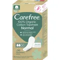 Produktbild: Carefree Organic Cotton Normal - Panty liners - 30.0pcs (30x) (33073239)