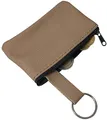 Produktbild: myledershop Echt Leder Schlüsseltasche 1 Fach MJ-Design-Germany Made in EU (Dunkelbeige)