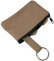 Produktbild: Echt Leder Schlüsseltasche 1 Fach MJ-Design-Germany Made in EU Dunkelbeige