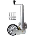 Produktbild: 500kg Automatik Schwerlast Stützrad TD60V 200x50 für PKW Anhänger mit Anbausatz