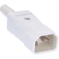 Produktbild: Bachmann Kaltgerätestecker mit Schutzkontakt weiß, 915271