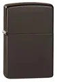 Produktbild: Zippo Sturmfeuerzeug - Brown Matte, Base Model - Nachfüllbar - Wiederverwendbar - Windfestes Design - Geschenkbox - Made in USA