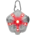 Produktbild: RUFFWEAR LED Sicherheitslicht für Hunde, 3 Farben und 3 Leuchtmodi, Wasserdicht, Wiederaufladbar, Durchsichtig, The Beacon