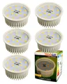 Produktbild: TRANGO LED-Leuchtmittel, 5er Pack MO15-5 LED Modul Ultra flach 5.0 Watt nur 2,3cm hoch 3000K warmweiß zum Ersetzen von GU10 & MR16 Halogen Leuchtmittel, 5 St., für Einbauleuchte, Deckenstrahler, Einbaustrahler, Deckenleuchte