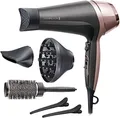 Produktbild: Remington Haartrockner Haarpflege Stilgerät Ionenleistung 2200W 45mm Bürste Diff