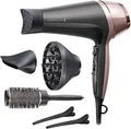 Produktbild: Remington Haartrockner D5707 schwarz leicht 2200W mit Ionisierung