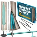 Produktbild: Sonnenschirm Schutzhülle - Wetterfeste Schutzhülle für Schirm, Sonnenschirmhü...