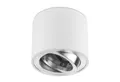 Produktbild: Sweet LED Aufbauleuchte flach & schwenkbar – Deckenspot Aluminium 230V, LED-Modul geeignet, schwenkbar, ohne Leuchtmittel, Aufbaustrahler LED, Aufbauspot, Deckenstrahler