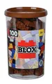 Produktbild: Simba Konstruktionsspielzeug Bausteine Blox 100 Teile 8er braun 104114543