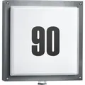 Produktbild: Steinel Wandleuchte L 690 S, aus Aluminium, für außen (IP44), 230 V, mit Bewegungsmelder, weiß, warmweiß, mit LED