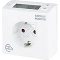 Produktbild: Energiemessgerät digital quadratisch, weiß 0025810112