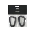 Produktbild: Brandit BD8079 | Carabiner  2 Pack Zubehör One Size - Farbe: Black - Größe: One Size