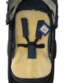 Produktbild: KIWA Echt Lammfell Einlage für Kinderwagen Buggy Baby Bett Kinderbett medizinisch gegerbtes Merino Schaffell