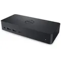 Produktbild: DELL D6000, Kabelgebunden, USB 3.2 Gen 1 (3.1 Gen 1) Type-C, USB Typ-A, USB Typ-C, 10,100,1000 Mbit/s, Schwarz, 3840 x 2160 Pixel - Schwarz