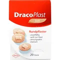 Produktbild: DracoPlast Soft Rundpflaster hautfarben 22 mm, 20 Pflaster