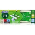 Produktbild: Swiffer Dry+Wet Kit Bodenwischer und Bodentücher Staubmagnet (1er Pack) - Weiß