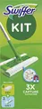 Produktbild: Swiffer Bodenwischer Bodentücher Bodenstab 8 Trockentücher 3 Feuchte Bodentücher