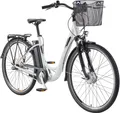 Produktbild: Telefunken E-Bike Cityrad Multitalent RC830, 3 Gang Shimano Nexus Schaltwerk, Frontmotor, 531,3 Wh, Pedelec, Elektrofahrrad für Damen u. Herren