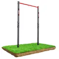 Produktbild: K-Sport: Stationäre Outdoor-Klimmzugstange bis 150kg belastbar I Wetterfeste Kraftstation mit Pull-Up Bar I Klimmzugturm für Muskeltraining, inkl. E-Book