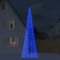 Produktbild: LED-Weihnachtsbaum für Fahnenmast 1534 LEDs Blau 500 cm Vidaxl