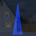 Produktbild: LED-Weihnachtsbaum für Fahnenmast 1534 LEDs Blau 500 cm
