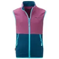 Produktbild: TROLLKIDS Fleeceweste Kjerag ZIP-In System blau|rosa 92 (1,5-2J)