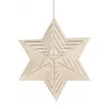 Produktbild: Dregeno Erzgebirge - Weihnachtsstern aus Holz elektrisch beleuchtet - Ø 40cm