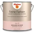 Produktbild: Alpina Feine Farben Wandfarbe No. 23 Wolken in Rosê - verträumtes graurosé 2,5 L - Rosa