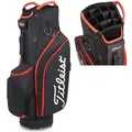 Produktbild: Titleist Cart 14 Trolleybag schwarz/rot