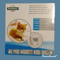 Produktbild: Katzenklappe, Pet Safe,4 Wege ,Weiß ,Deluxe Tierklappe, Tür mit Schlüssel