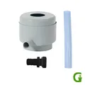 Produktbild: Graf Garantia Füllautomat Fallrohrfilter Regensammler Regenfilter grau DN 70-100