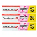 Produktbild: 3 x blend‑a‑dent Complete Haftcreme Geschmacksneutral - 70 g MAXI - starker Halt