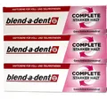Produktbild: 3x Blend-a-dent Haftcreme Complete Starker Halt Geschmacksneutral 47g