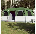 Produktbild: vidaXL Angelzelt, Familienzelt für 9 Personen Grün Wasserdicht