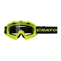Produktbild: Cratoni MTB Fahrrad Brille C-Rage Rahmen Neongelb Glanz Transparent Mountainbike