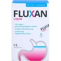 Produktbild: Fluxan Liquid Sachet verringert gastroösophagealen Reflux und lindert Übersäuerung, 20 St. Beutel