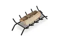 Produktbild: relaxdays Feuerrost Kaminrost mit Füßen, 69x34 cm, XL