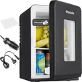 Produktbild: Tectake Tragbarer Mini Kühlschrank  2 In 1 Kühl  und Heizfunktion Leicht und Leise  Mit Eco Modus  30 x 27 x 41 cm Schwarz