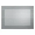 Produktbild: ASA Selection PVC Tischset mit Gewebtem Rand Platzdeckchen Platzset PVC Silber
