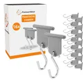 Produktbild: S-Haken für Kederschiene 5/6–7/8 mm 16 Stück Aufhänger Camping Wohnwagen Vorzelt