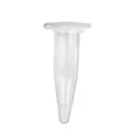 Produktbild: Zentrifugenröhrchen untere Spitze transparent Kunststoff-Reagenzgläser 02 ml/...