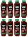 Produktbild: 8x Develey Salsa Barbecue,BBQ Sauce Glutenfrei,Rauchig-würzige Snacksauce,875ml