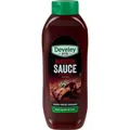 Produktbild: Develey Barbecue Sauce Kopfstandflasche 875 ml Flasche