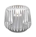 Produktbild: LED Solarlaterne Laterne Dekoration Metall weiß Garten Solarleuchte 20 cm