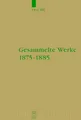 Produktbild: Gesammelte Werke 1875-1885 Paul Rée