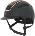 Produktbild: Covalliero Reithelm Elite, Damen Reithelm, Optimale Belüftung, Kunstlederriemen, Herausnehmbares Innenfutter, ABS Hartschale, roségold, M/56-58cm