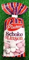 Produktbild: (8,22€/kg) original PIASTEN SCHOKOLINSEN 225g Schoko Linsen Dragees Bonbon
