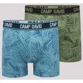 Produktbild: CAMP DAVID Boxershorts Set: (2-St) mit All Over Print bunt XL