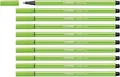 Produktbild: Premium Fibre-Tip Pen - STABILO Pen 68 - Pack of 10 - Neon Green